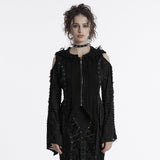 Dekadenter Gothic Wollmantel
