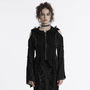 Dekadenter Gothic Wollmantel