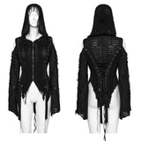 Dekadenter Gothic Wollmantel
