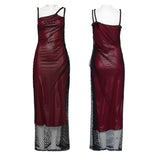 Gothic Daily Slip Kleid für Damen