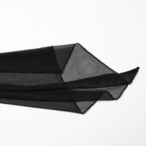 Sexy Gothic-Netzkleid