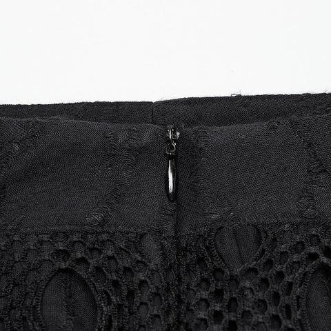 Punk Dekadenter Lagenrock mit Fischschwanz