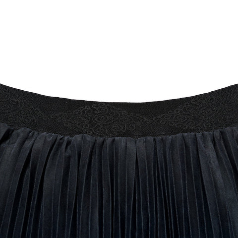 Rock mit Farbverlauf und Gothic-Totenkopf-Print