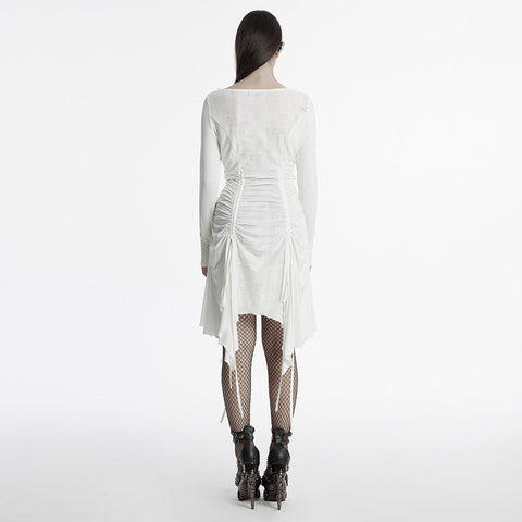 Punk-Kleid mit Swingkragen