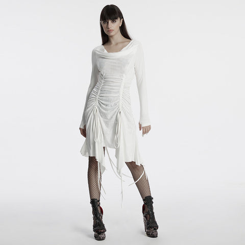 Punk-Kleid mit Swingkragen