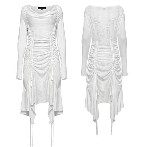 Punk-Kleid mit Swingkragen