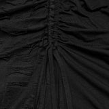 Punk-Kleid mit Swingkragen