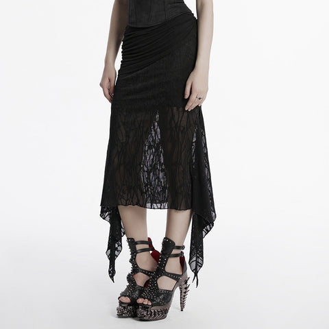 Punk-Fischschwanzrock