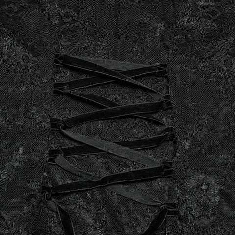 Gothic-Nacht-Fledermauskleid