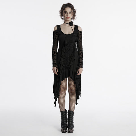 Gothic-Nacht-Fledermauskleid