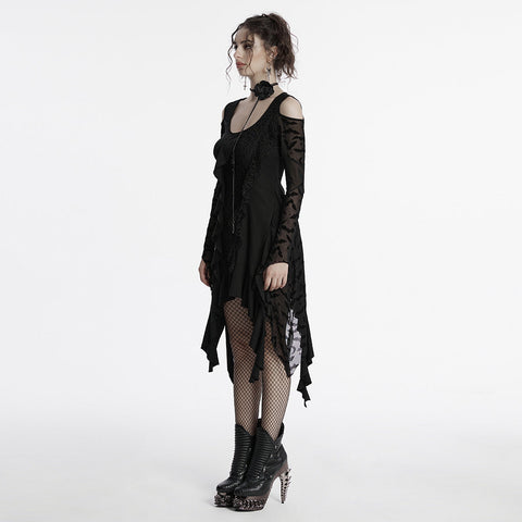 Gothic-Nacht-Fledermauskleid