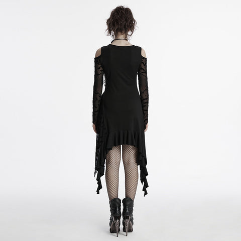 Gothic-Nacht-Fledermauskleid