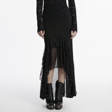 Gestrickter asymmetrischer Gothic-Rock