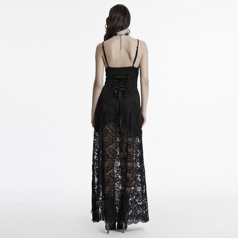 Gothic Alltagskleid aus Spitze