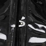 Gothic-Lacklederkorsett mit Leopardenmuster