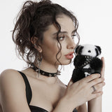 Punk-Panda-Puppe