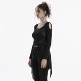 Punk Langarm T-Shirt