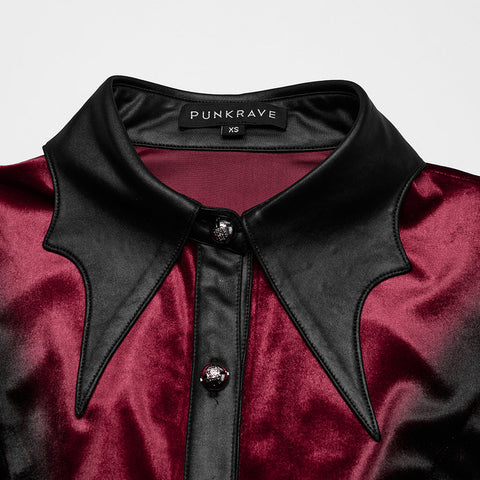 Hemd mit Gothic-Farbverlaufsdruck