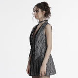 Reversweste im Goth Academy-Stil