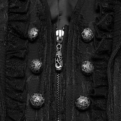 Reversweste im Goth Academy-Stil