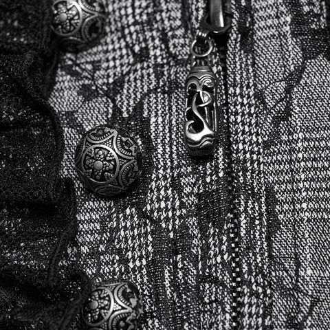 Reversweste im Goth Academy-Stil