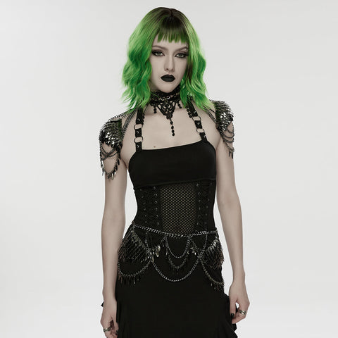 Punk-Metallklingen-Taillenkette
