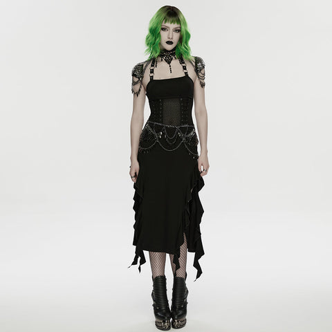 Punk-Metallklingen-Taillenkette