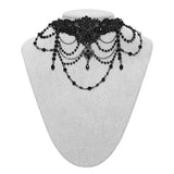 Gothic-Kreuz-Spitzenkette