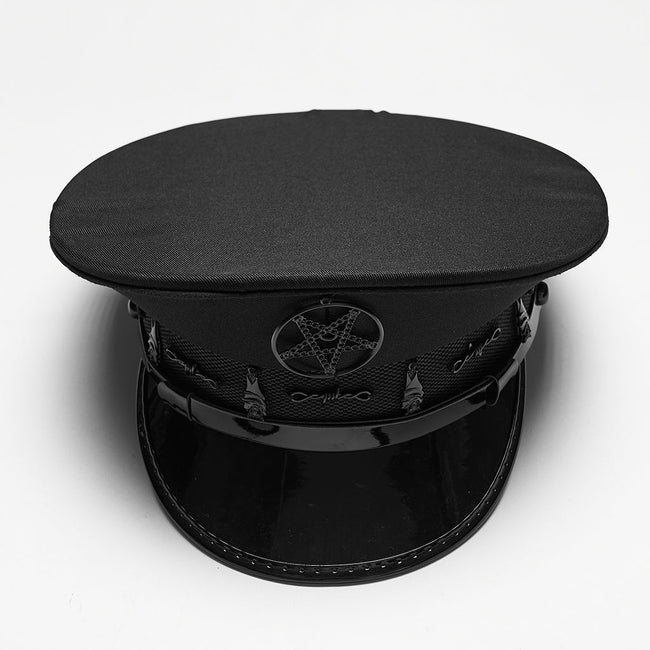 Punk Dark Military Hat