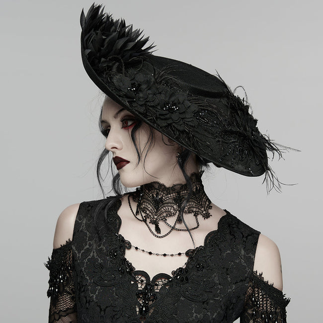 Gothic-Retro-Teepartyhut