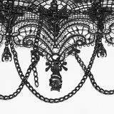 Gothic-Fledermaus-Halskette