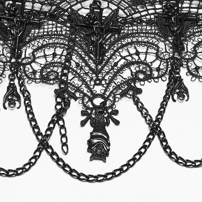 Gothic-Fledermaus-Halskette