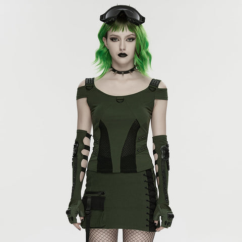 Cyberpunk Kurzarm-T-Shirt