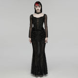 Gothic-Stickerei-T-Shirt