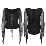 Gothic-Stickerei-T-Shirt