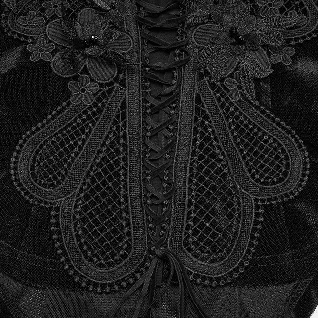 Gothic-Stickerei-T-Shirt