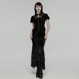 Gothic-Top mit wunderschöner Rose