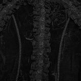Gothic-Top mit wunderschöner Rose