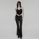 Gothic-Spitzen- und Mesh-Camisole