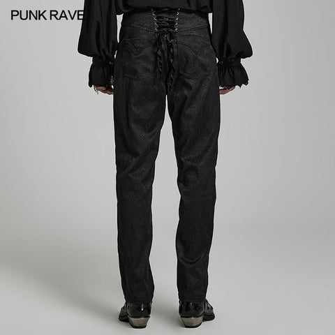 Goth bat wings pants