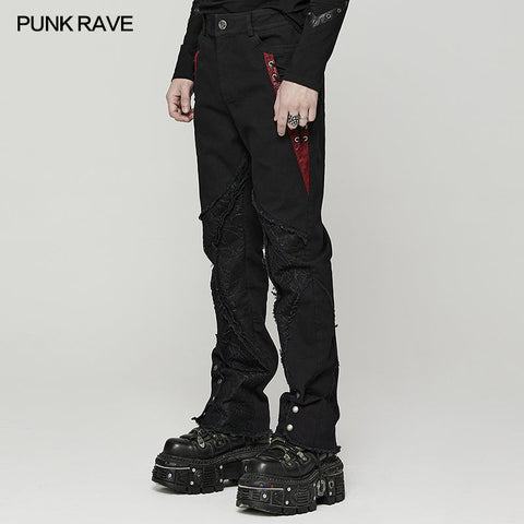 Punk-Spinnennetzhose