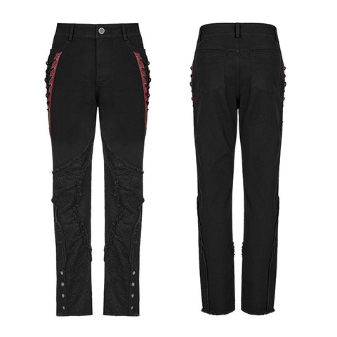 Punk-Spinnennetzhose