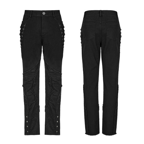Punk-Spinnennetzhose