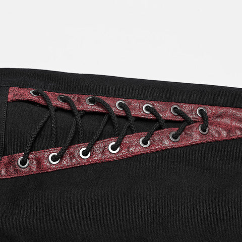 Punk-Spinnennetzhose