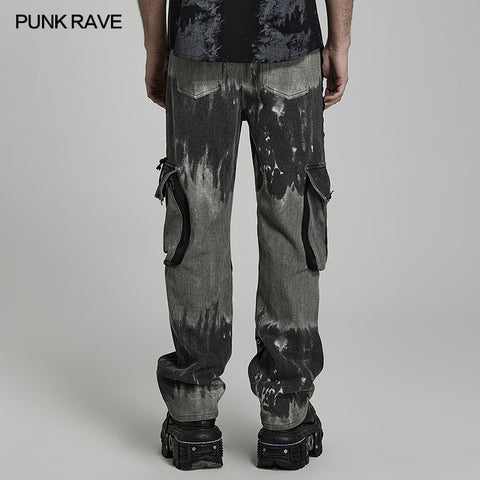 Punk-Denim mit Farbverlauf