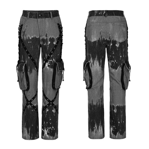 Punk-Denim mit Farbverlauf