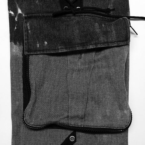 Punk-Denim mit Farbverlauf