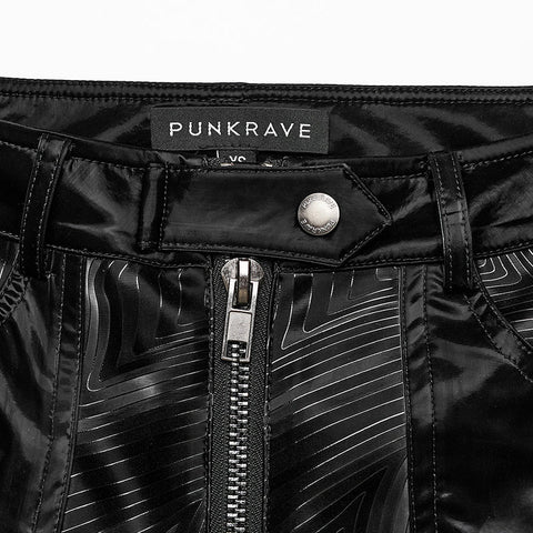 Schlaghose aus Leder