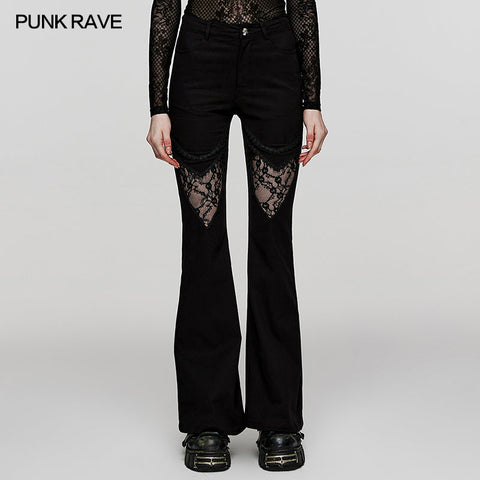 Gotische V-förmige, hohle, ausgestellte Hose