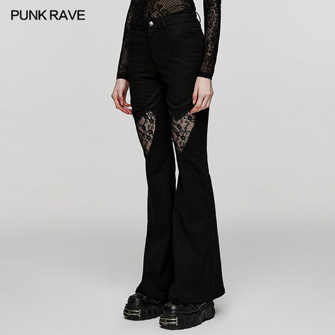 Gotische V-förmige, hohle, ausgestellte Hose